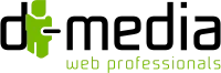 Logo van SEO-bureau d-Media