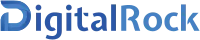 Logo van SEO-bureau Digital Rock