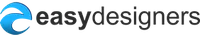 Logo van SEO-bureau Website of webshop laten maken | Easydesigners