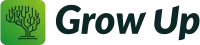 Logo van SEO-bureau Grow Up Digital