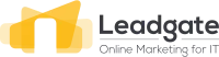 Logo van SEO-bureau Leadgate Europe