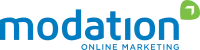 Logo van SEO-bureau Modation Full Service Online Marketing