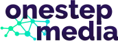 Logo van SEO-bureau OneStep Media