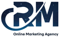 Logo van SEO-bureau Rocket Marketing