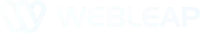Logo van SEO-bureau WebLeap